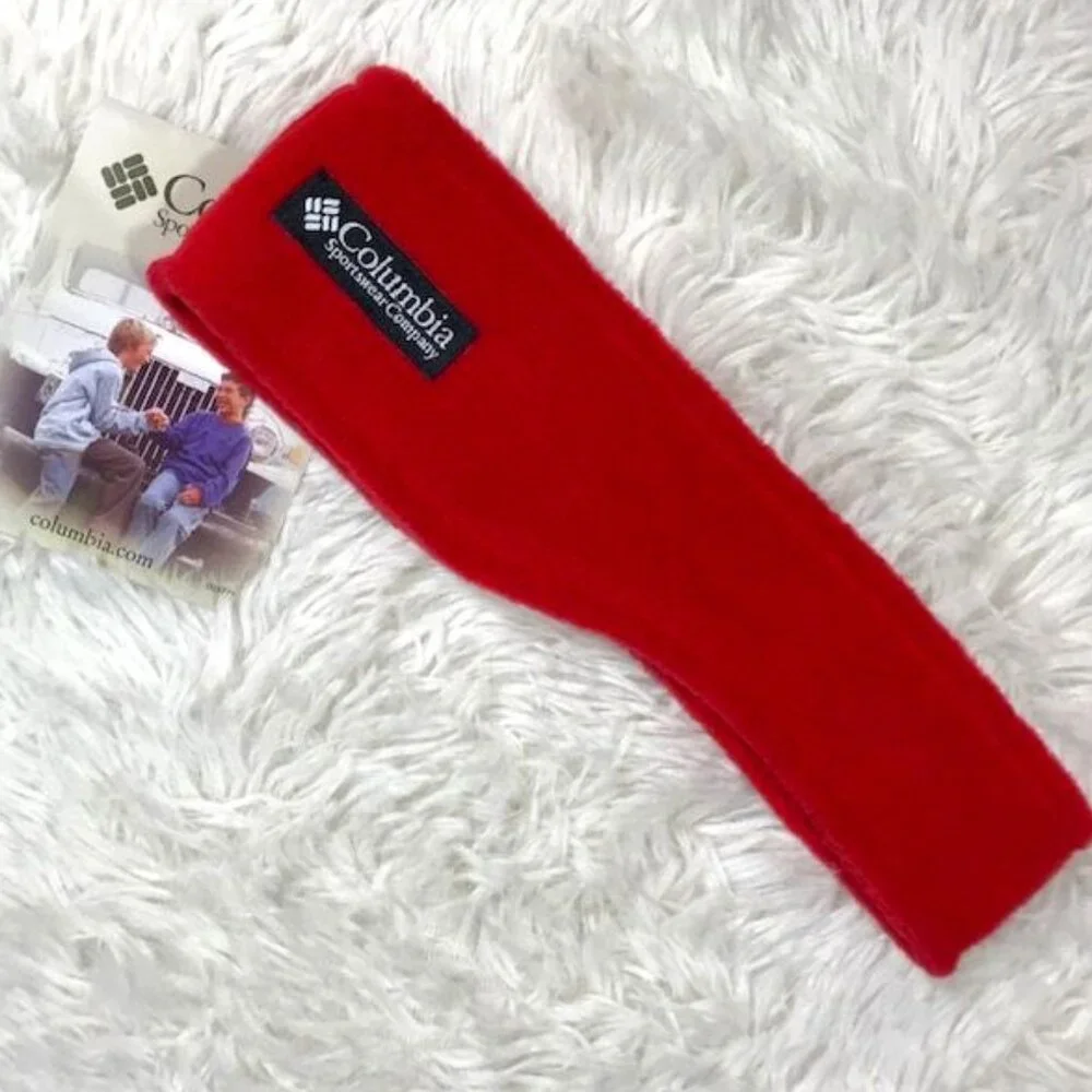 Columbia Intense Red Fleece Baddabing Headring